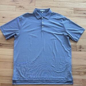 Peter Millar Light Blue Polo Shirt